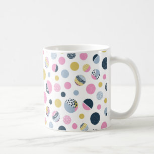 Färgcirklar Kaffemugg
