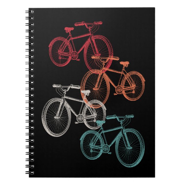 Färgcyklar Anteckningsbok (Framsidan)