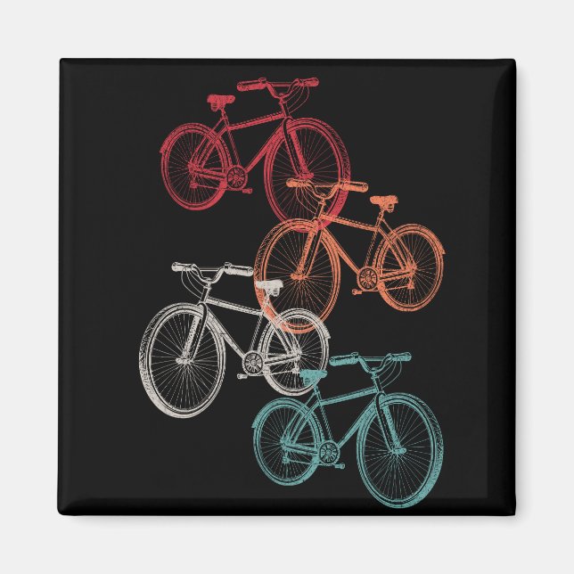 Färgcyklar Magnet (Framsidan)