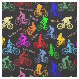 Färgcyklar och roder tyg