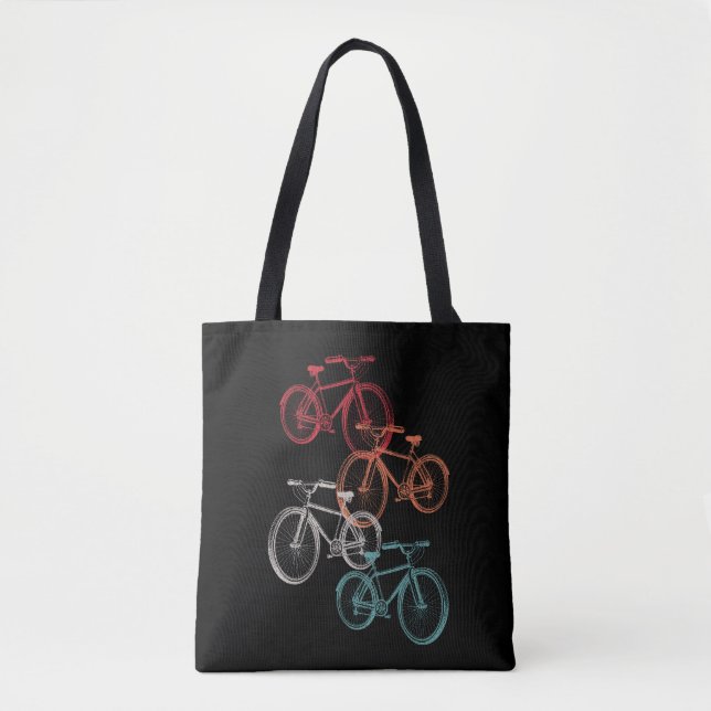 Färgcyklar Tygkasse (Framsida)