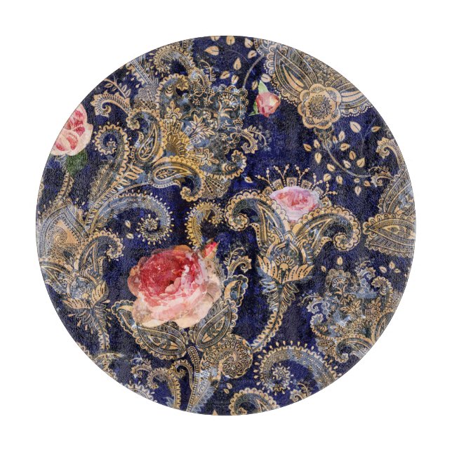 Färgdekorativa blommor Batik (Framsidan)