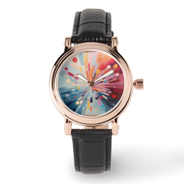 färgdesign armbandsur (Framsida)