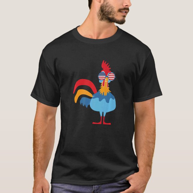 Färgdesign för kyckling t shirt (Framsida)