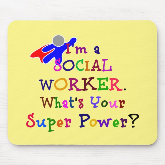 Färgdesign för Social Worker Musmatta (Framsidan)