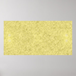 Färgdesign i guld: Luxurisk och konstnärlig metall Poster