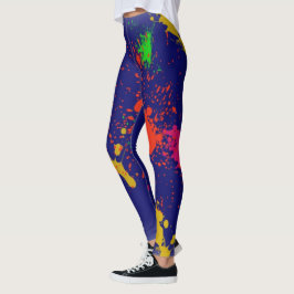 Färgdesigner Leggings - gåvor för Stänk