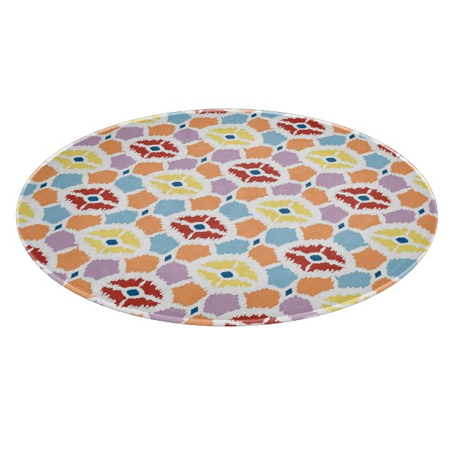 Färgdiamanter ikat geometriskt (Hörn)