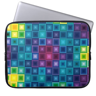 Färgdiamanter Mönster Laptop Sleeve