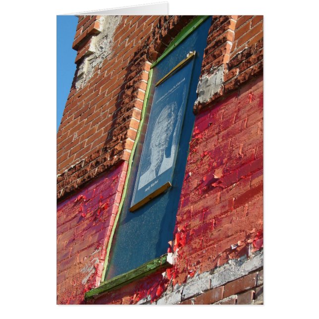 Färgdöd Hälsningskort (Framsidan)