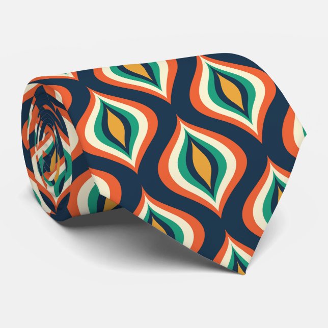 Färgdroppar Geometric Mönster Slips (Rullad)