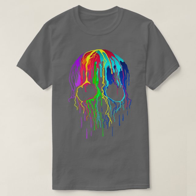 Färgdroppskal T Shirt (Design framsida)