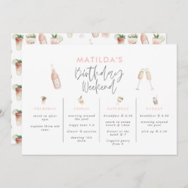 Färgdrycksfödelsedag helg