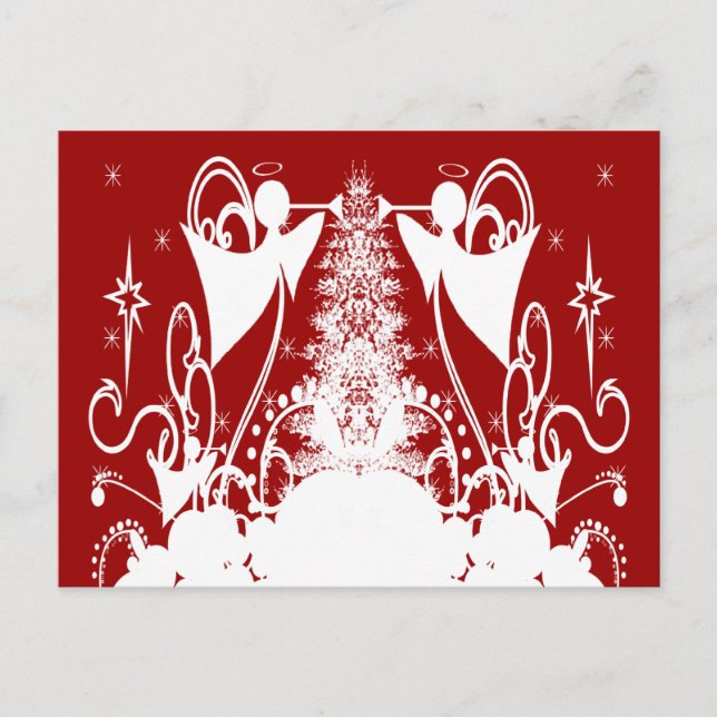 Färgen Ändra änglar - Anpassad Vykort (Framsida)