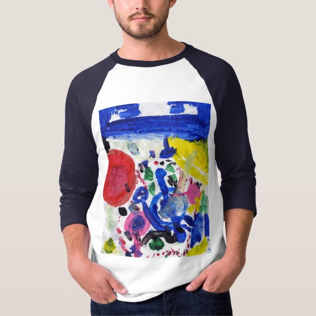 FÄRGEN AV MUSIKT-tröja Tee Shirt (Framsida)