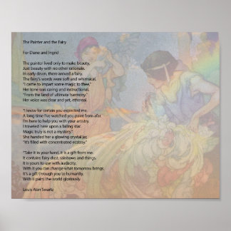 Färgen och mjölken poster