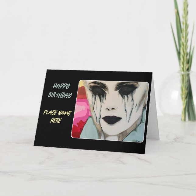 "Färgen" på en Tack Kort (Framsida)