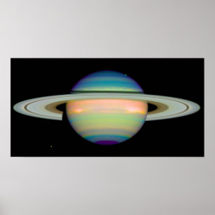 Färgen Saturnus Poster