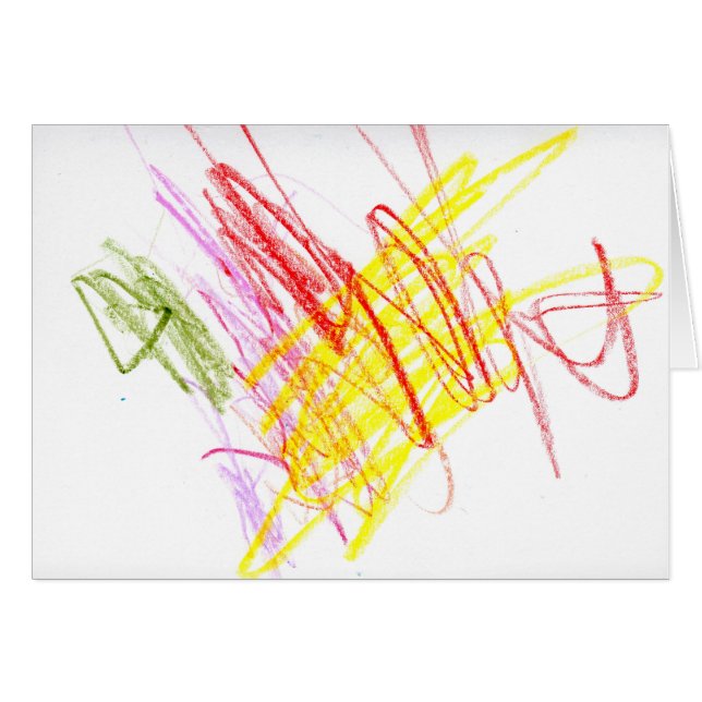 Färgen V Hälsningskort (Framsidan Horizontal)