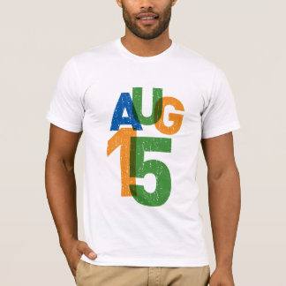 Färger av Aug 15 T-shirt