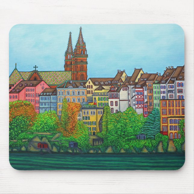 Färger av den Basel musen vadderar vid Lisa Lorenz Musmatta (Framsidan)