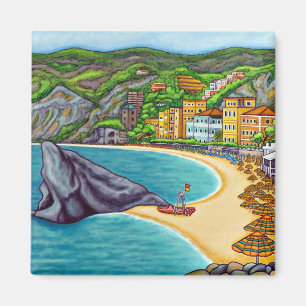 Färger av den Monterosso magneten Magnet