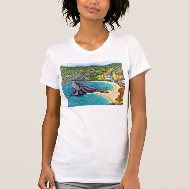 Färger av den Monterosso T-tröja Tee Shirt (Framsida)