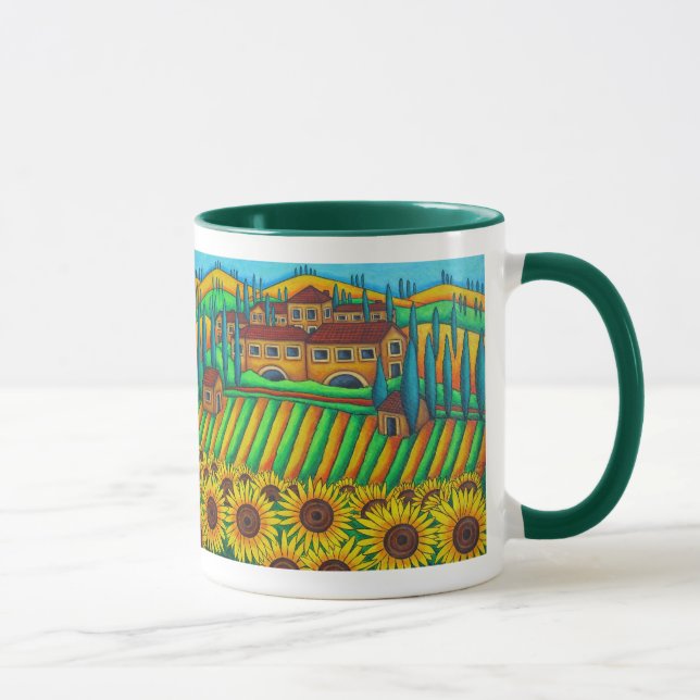 Färger av den Tuscany kaffemuggen Mugg (Höger)