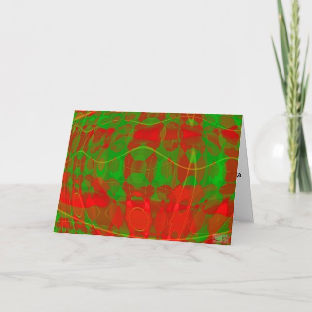 Färger av jul II Helgkort (Framsida)