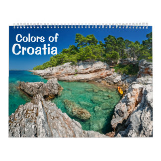 Färger av Kroatienfotokalendern 2013 Kalender