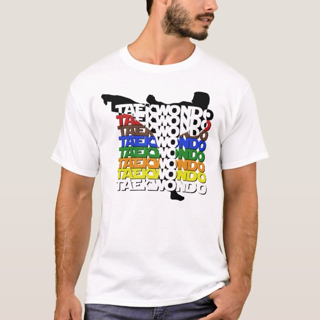 Färger av TK D T-shirt (Framsida)