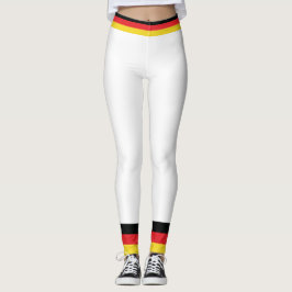 Färger av Tysklandare Flagga. Leggings
