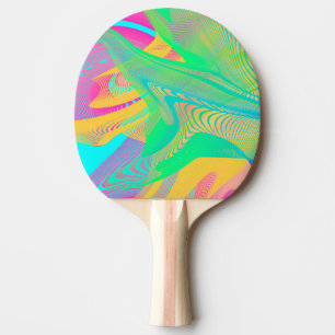 FÄRGER FLUO - Fractal konst - Pingisracket