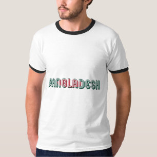 Färger för Bangladesh South Asia typografiflagga Tröja