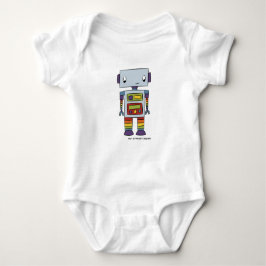 Färger för regnbåge för robot | för babypride | t shirt