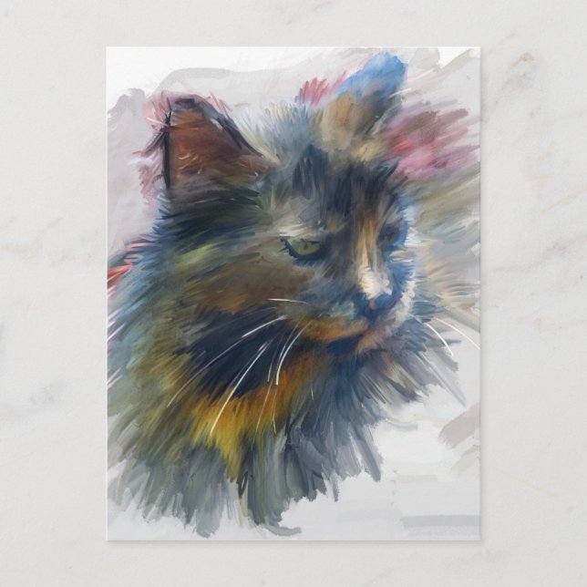 Färger i kärlek vykort (Framsida)