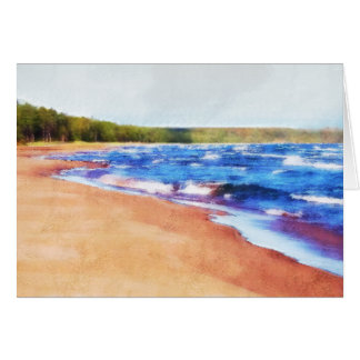 Färger i Vatten Hälsningskort