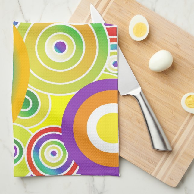 Färger Kökshandduk (Vikt i Fjärdedel)