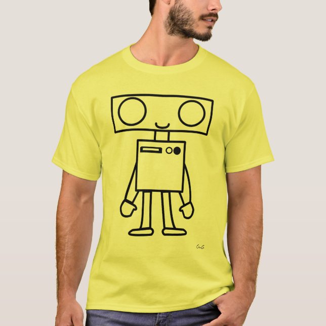 Färger - Lil robot Tee (Framsida)
