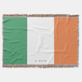 Färger of Ireland Flagga Lägg till ditt namn Mysfilt