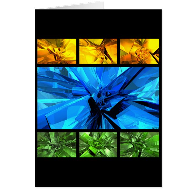 Färger of Life Hälsningskort (Framsidan)