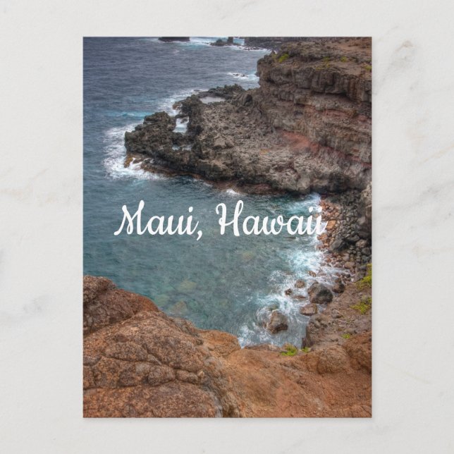 Färger på Maui, Hawaii Vykort (Framsida)