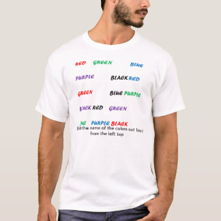 Färger T-shirt