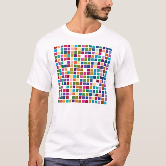 Färger vid Mondrian T-shirt (Framsida)