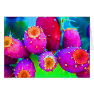 Färgerna av Prickly Pears OBS Kort