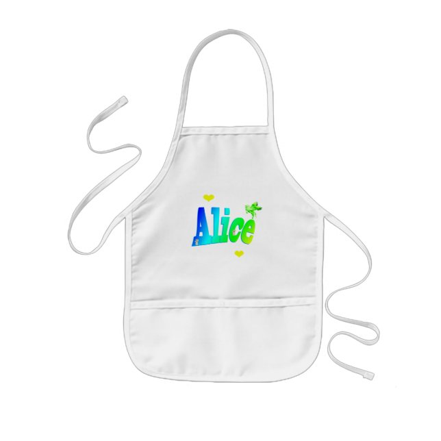 Färgerna För Alice, Barnförkläde (Framsidan)