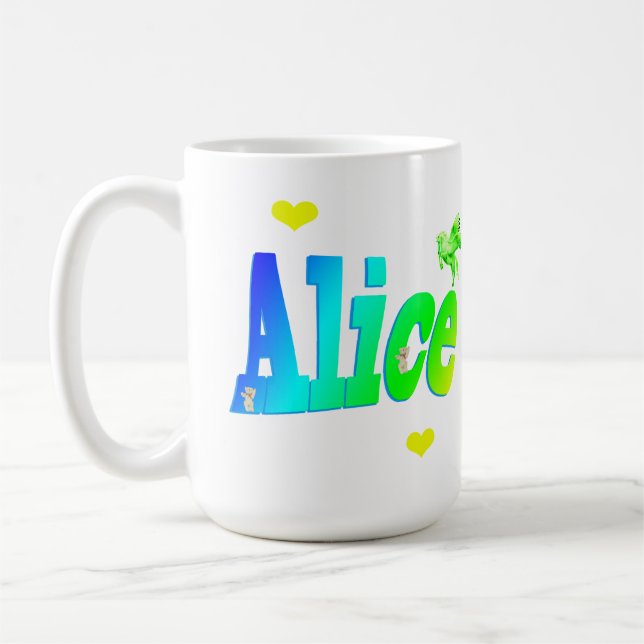 Färgerna För Alice, Kaffemugg (Vänster)