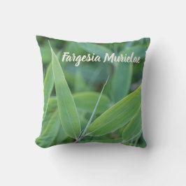 Fargesia murielae Bamboo-växten för trädgårdsmästa Kudde