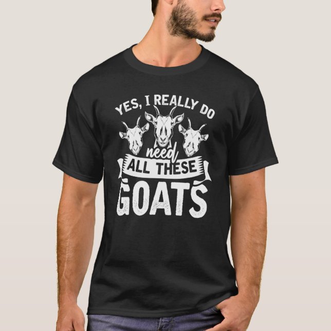 Fårgetkött från lantbrukare t shirt (Framsida)