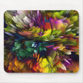 Färgexplosion Musmatta